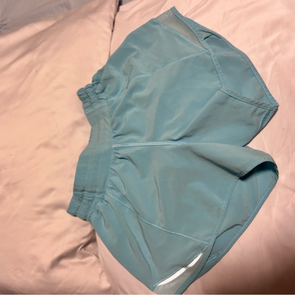 Lululemon Athletica Light Blue Athletic Shorts
